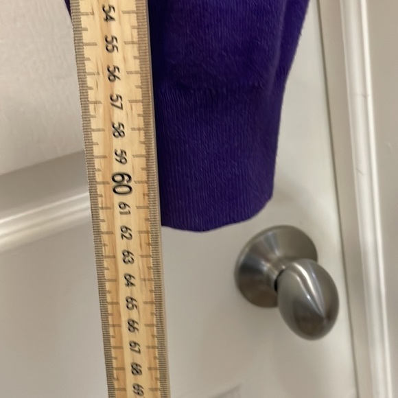 RALPH Lauren - Classic Dark Academia V-Neck 100% Pima Cotton - Purple - Medium - Picture 8 of 10